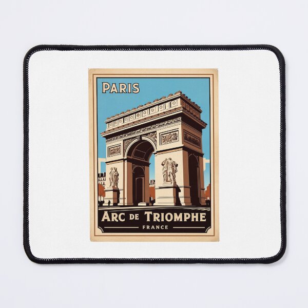 Item preview, A Vintage Travel Illustration of Paris - France designed and sold by GoodOldVintage.