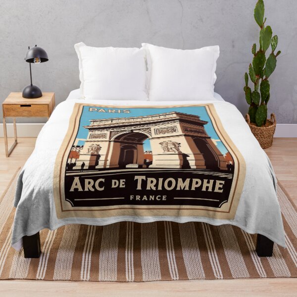 Item preview, A Vintage Travel Illustration of Paris - France designed and sold by GoodOldVintage.