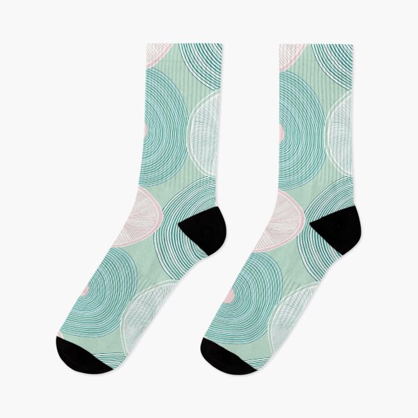 Item preview, A geometric seamless pattern design with circles of different sizes in a pastel color.  designed and sold by HEMRO.