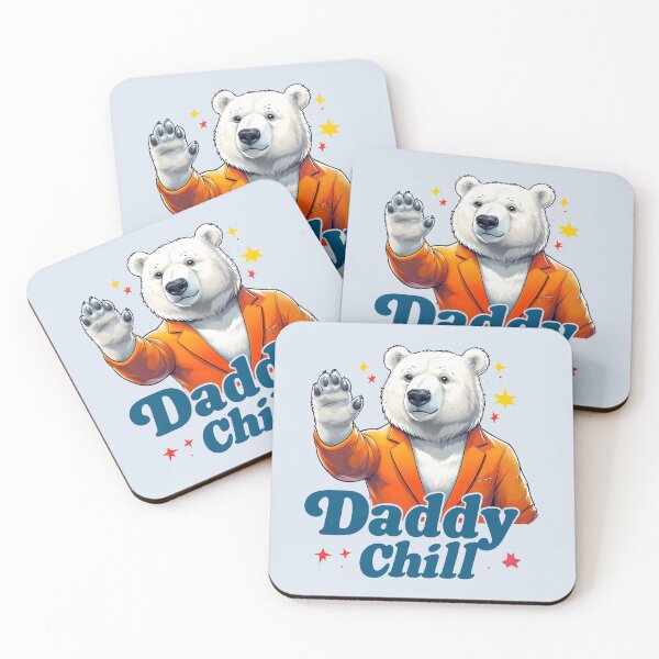 Item preview, Daddy Chill Polar Bear designed and sold by THEURSAMAJOR.