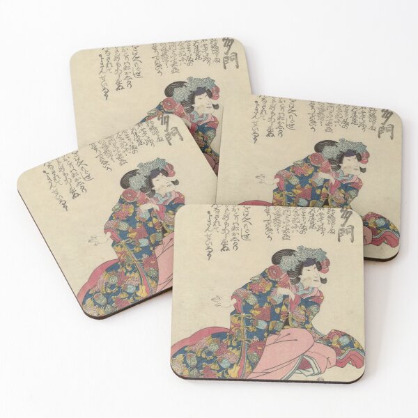 Item preview, Actor Segawa Tamon as Minazuru-hime_ Utagawa Kuniyoshi designed and sold by RickE.