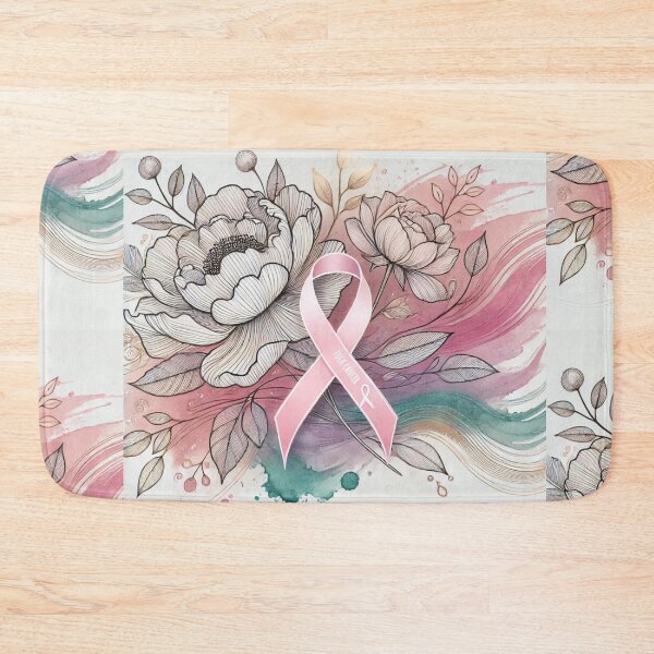 Item preview, Delicate line, art and watercolor, cancer awareness design designed and sold by Jonesetcetera.