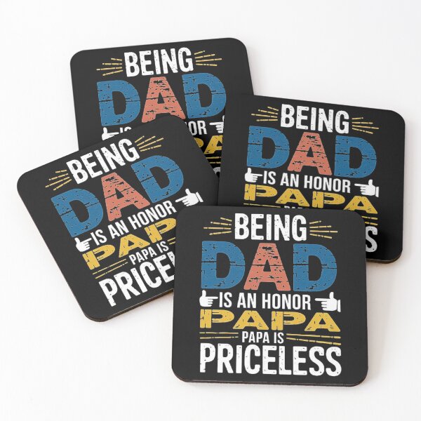 Item preview, Being Dad is an Honor, But Being Papa is Priceless - Celebrating Fatherhood designed and sold by love3617.