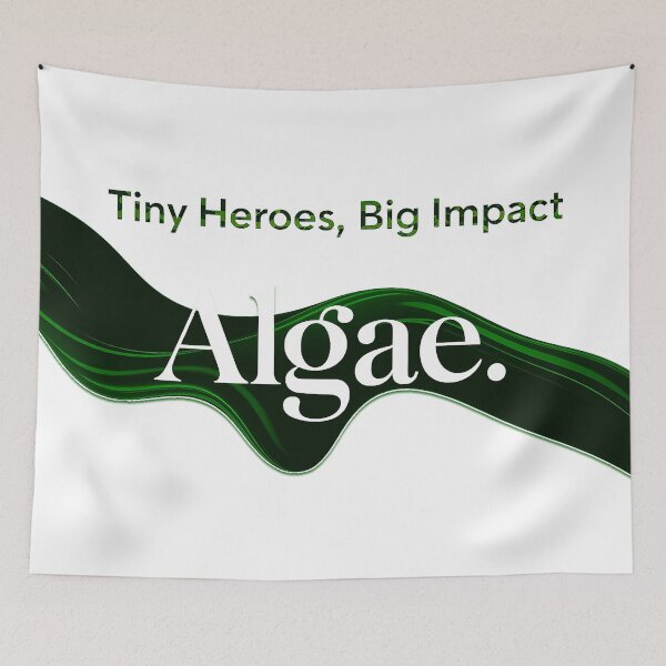 Item preview, Algae Tiny Heroes Big Impact designed and sold by Amanda's Factory.