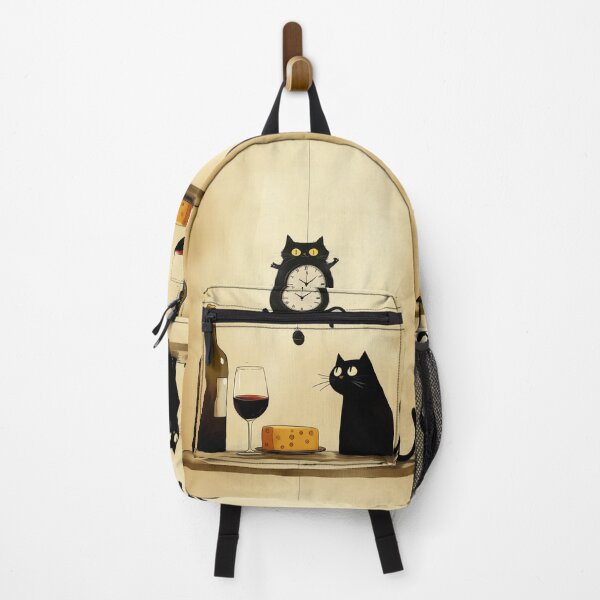 Item preview, Jasper Identifies as a Clock "Special"- Wine Feline designed and sold by NikoDeeko.