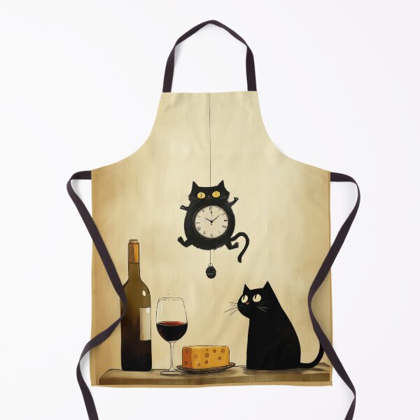 Item preview, Jasper Identifies as a Clock "Special"- Wine Feline designed and sold by NikoDeeko.