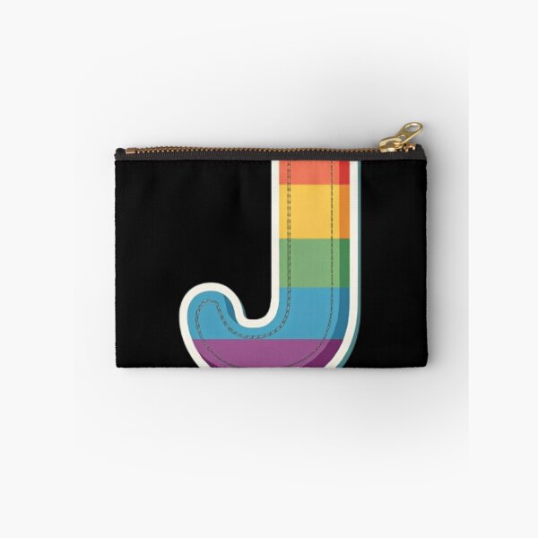 Item preview, Patch letter J rainbow designed and sold by StickersRyous.