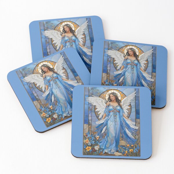 Item preview, Blue Angel Holiday Christmas Design designed and sold by LaRoach Digital Arts.