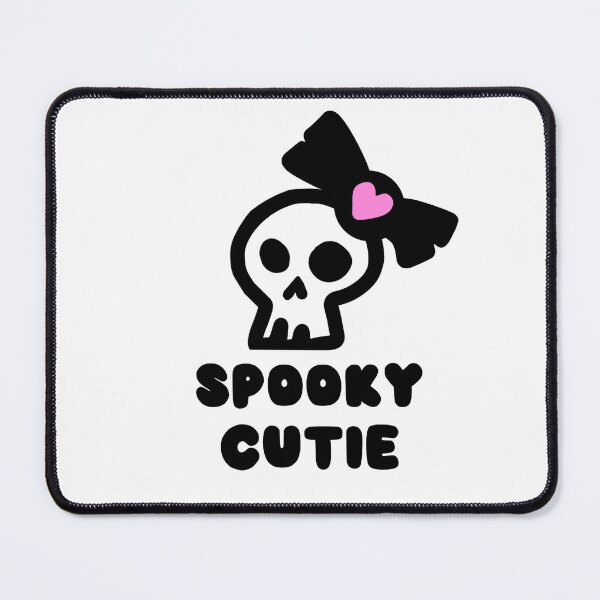 Item preview, Kawaii Goth Spooky Cutie Cute Pastel Heart Bow Skull Design designed and sold by RainbowDoveShop.