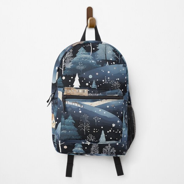 Item preview, Christmas pattern. Winter city.Winter night.Christmas landscape. designed and sold by MagelliShop.