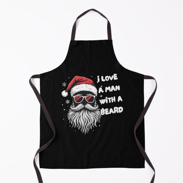 Item preview, I Love A Man With A Beard Funny Santa Christmas designed and sold by Auchi_Verse.