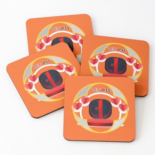 Item preview, Number One Award with Heart Accents RED ONE  designed and sold by taherismail.