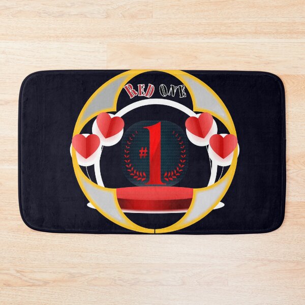 Item preview, Number One Award with Heart Accents RED ONE  designed and sold by taherismail.