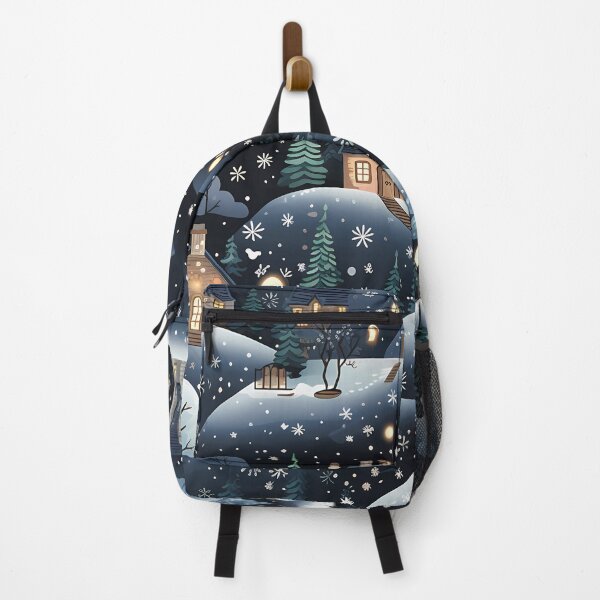 Item preview, Christmas pattern. Winter city.Winter night.Christmas landscape. designed and sold by MagelliShop.