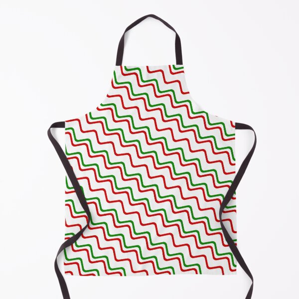 Item preview, Multicolor Vivid Prismatic Polychrome Colorful Jagged Line Waves designed and sold by EvergreenMotifs.
