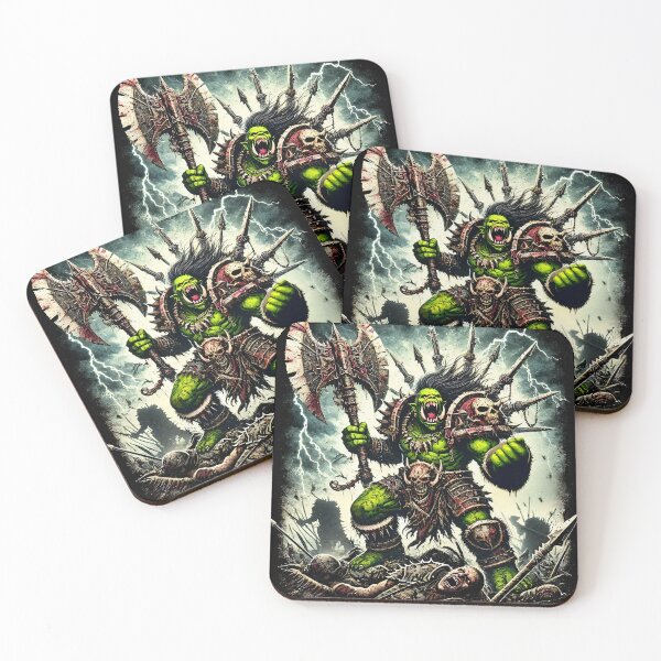 Item preview, Ork - Heavy Metal Style designed and sold by RebusArts.