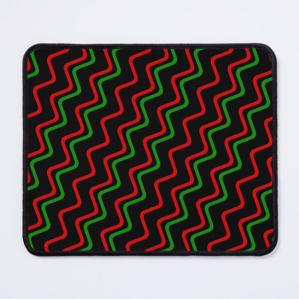 Item preview, Multicolor Vivid Prismatic Polychrome Colorful Jagged Line Waves designed and sold by EvergreenMotifs.