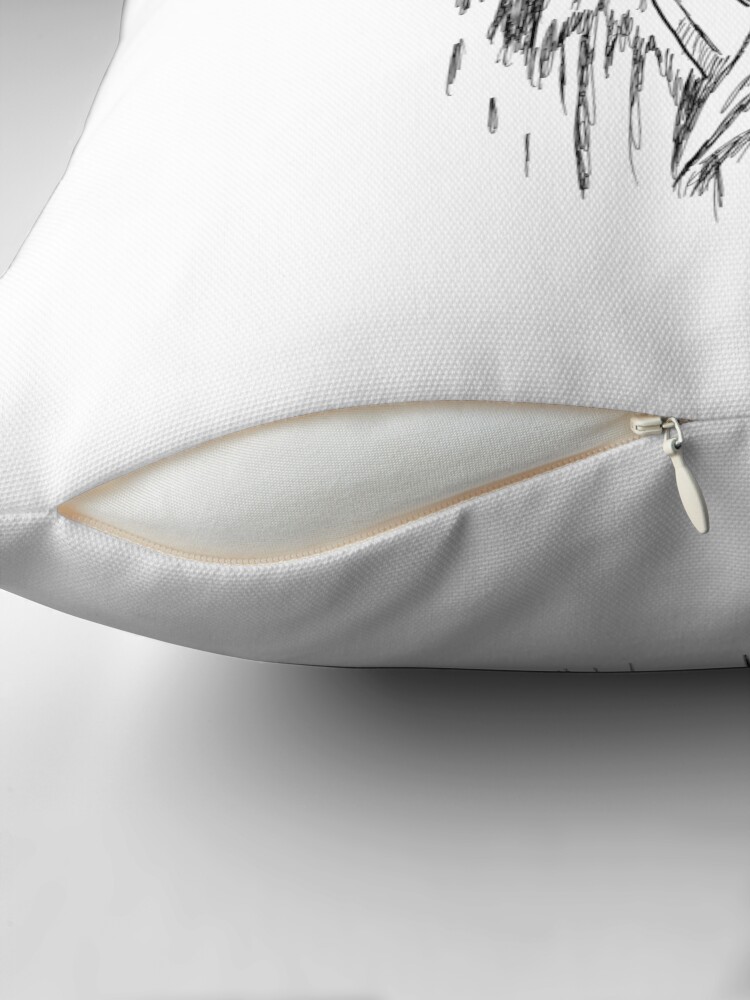 Thumbnail 2 of 4, Pillow, Worship The Black Symbol designed and sold by colecoldcool.