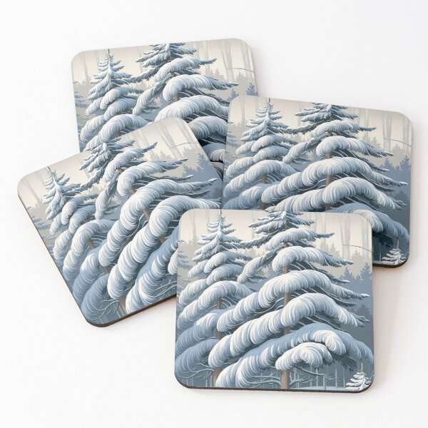 Item preview, Snow-Laden Pines designed and sold by MyriadVoices.
