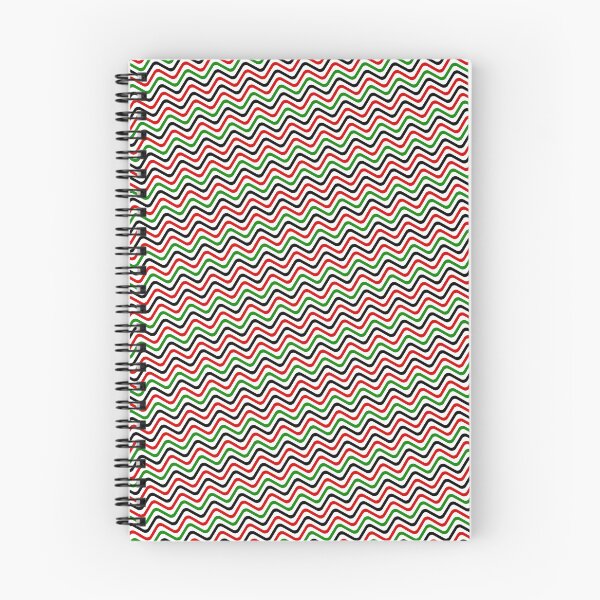 Item preview, Multiple Varying Color Wave Lines Parallel Wavy Strips designed and sold by EvergreenMotifs.