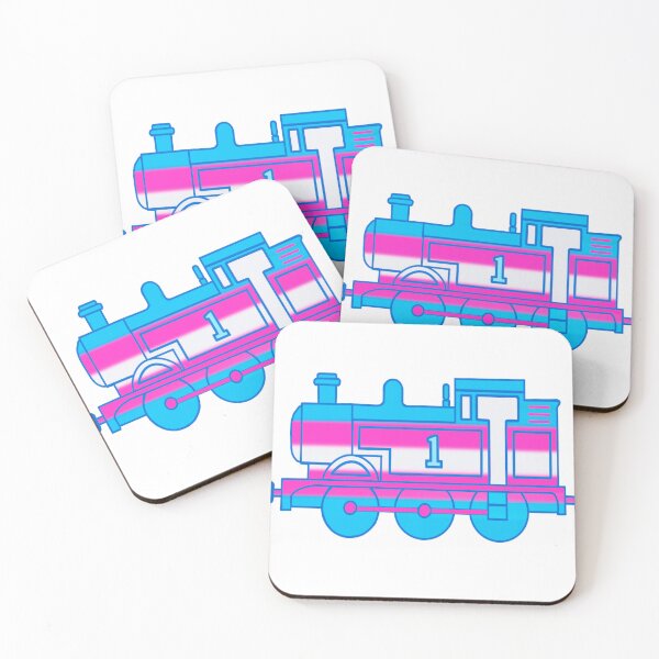 Item preview, Thomas the Tank Engine Transgender Pride designed and sold by Spidermangirl86.