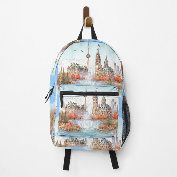 Item preview, Top 10 Wonderful Places in Canada 3D Sketch Art Collection, designed and sold by PaintMeWorld.