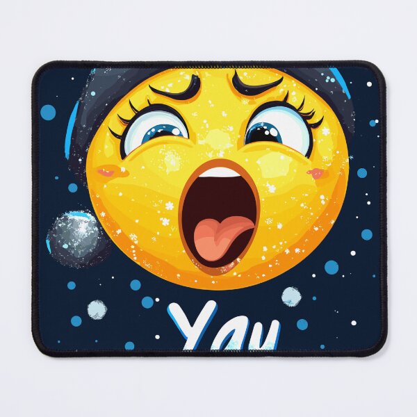Item preview, "Yay Winter YUCK emoji face" designed and sold by Artbyminga.