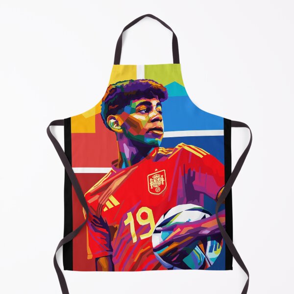 Item preview, Lamine Yamal Football Wpap Art designed and sold by SiksisArt.
