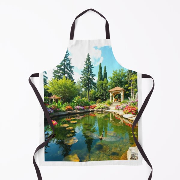 Item preview, Peaceful Pond Paradise designed and sold by sachinnaha.