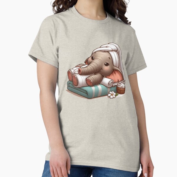 Item preview,  Little elephant is enjoying designed and sold by DimitraMimika.