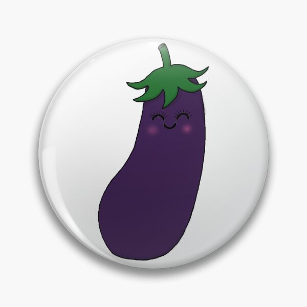 Item preview, cute little eggplant garden drawing designed and sold by ItOk-DontBeCry.