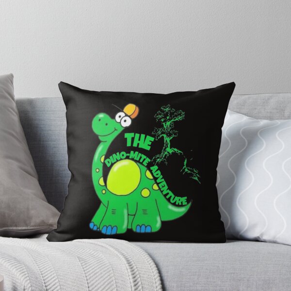 Item preview, Smiling Cartoon Dinosaur Buddy Apparels designed and sold by PixelPopsShop.
