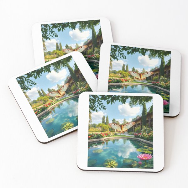 Item preview, Serene Pond Escape designed and sold by sachinnaha.