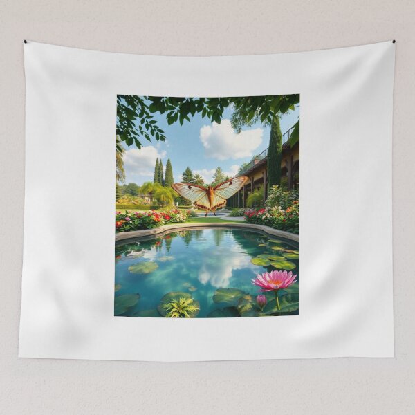 Item preview, Serene Pond Escape designed and sold by sachinnaha.