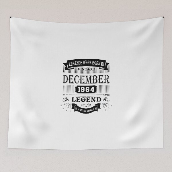 Item preview, Vintage Legends Were Born in December 1964 Limited Edition, 60th Birthday Gift 60 years of Being Awesome Vintage Turning 60 years, Aged Perfectly, 60s legends, designed and sold by DjenShop.