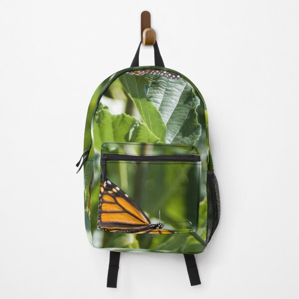 Item preview, Monarch Butterfly Lands on a Leaf designed and sold by jrtwynam.