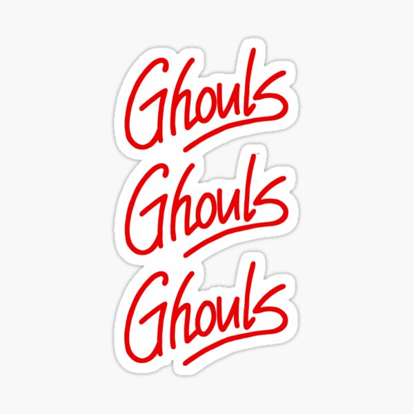 Vista previa del artículo con la obra «Ghouls Ghouls Ghouls», diseñado y vendido por mikatron.