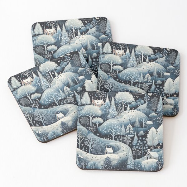 Item preview, Winter pattern. Winter landscape. designed and sold by MagelliShop.