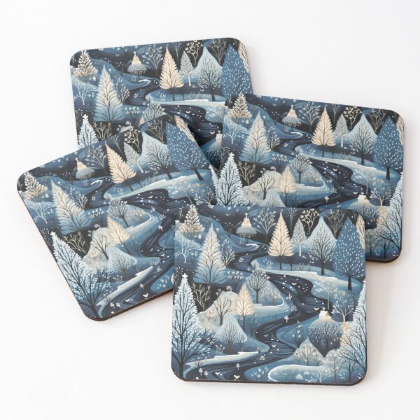 Item preview, Winter pattern. Winter landscape. designed and sold by MagelliShop.