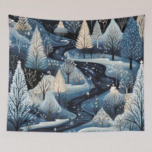 Item preview, Winter pattern. Winter landscape. designed and sold by MagelliShop.