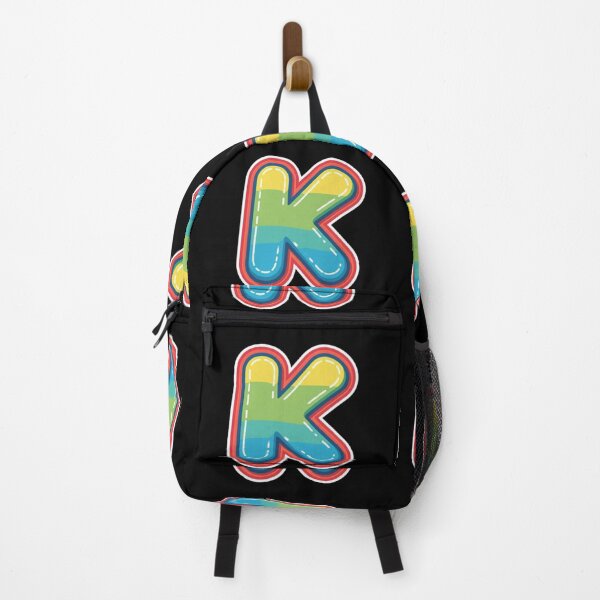 Item preview, Patch letter K rainbow designed and sold by StickersRyous.