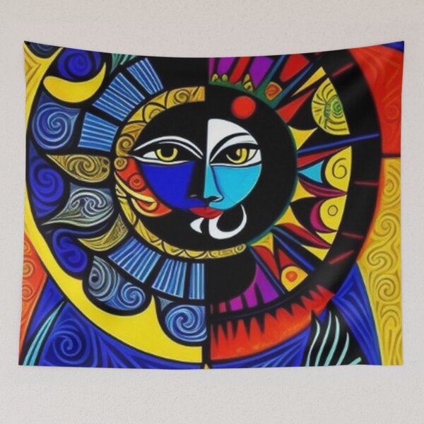 Item preview, Abstract Sun Art  designed and sold by TheDarkWardrobe.