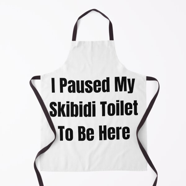 Artikelvorschau, Ich habe meine Skibidi-Toilette angehalten, um hier zu sein entworfen und verkauft von sydney-syder.