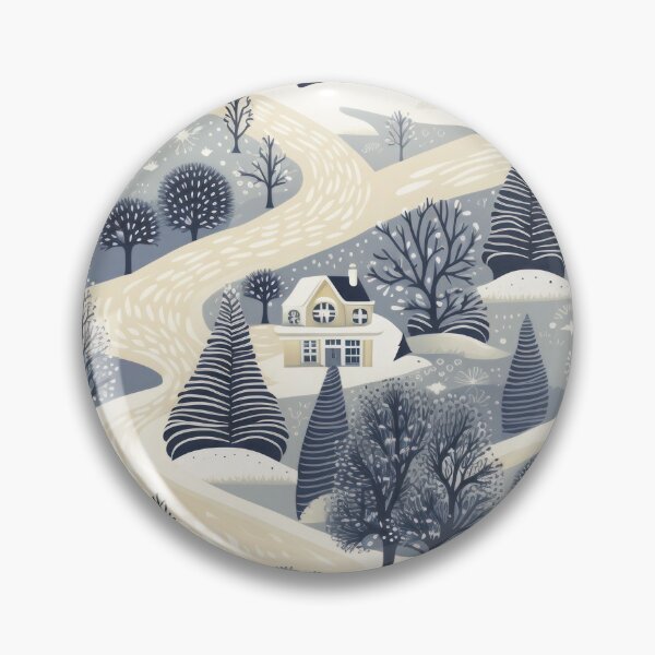Item preview, Winter pattern. Winter landscape. designed and sold by MagelliShop.