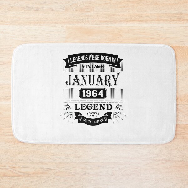 Item preview, Vintage Legends Were Born in January 1964 Limited Edition, 61th Birthday Gift 60 years of Being Awesome Vintage Turning 61 years, Aged Perfectly, 60s legends, designed and sold by DjenShop.