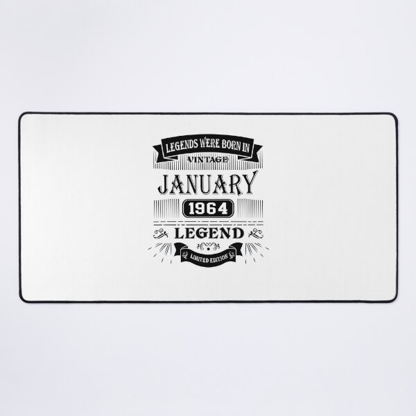 Item preview, Vintage Legends Were Born in January 1964 Limited Edition, 61th Birthday Gift 60 years of Being Awesome Vintage Turning 61 years, Aged Perfectly, 60s legends, designed and sold by DjenShop.