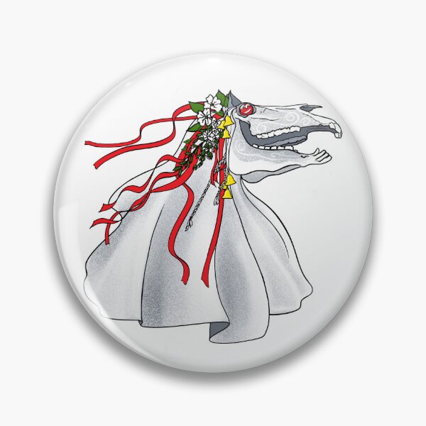 Item preview, Mari Lwyd Yule The Grey Mare designed and sold by TraceyEvansArt.