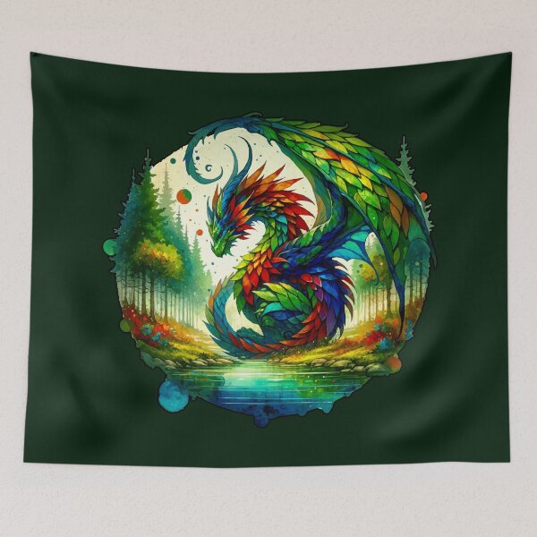 Item preview, forest dragon designed and sold by FLEXsDESIGN.