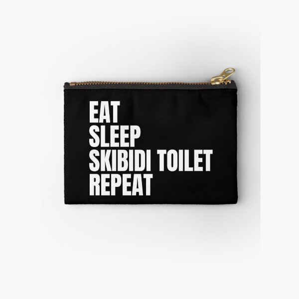 Item preview, Eat Sleep Skibidi Toilet Repeat designed and sold by sydney-syder.