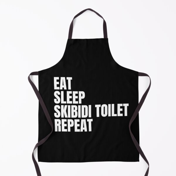 Item preview, Eat Sleep Skibidi Toilet Repeat designed and sold by sydney-syder.